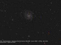 M101 - Galaxie du Moulinet